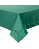 Obrus 145x180 Velvet ciemnozielony Eurofirany 