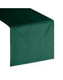 Bieżnik 40x140 Velvet ciemnozielony Eurofirany