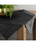 Obrus 85x85 Velvet czarny Eurofirany