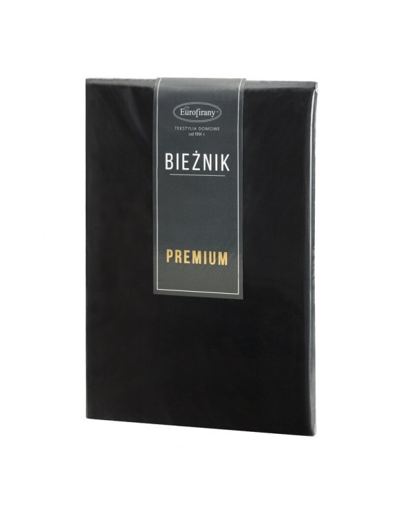 Bieżnik 40x140 Velvet czarny Eurofirany Bieżnik 40x140 Velvet czarny Eurofirany