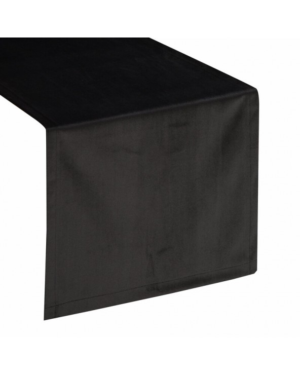 Bieżnik 40x140 Velvet czarny Eurofirany Bieżnik 40x140 Velvet czarny Eurofirany
