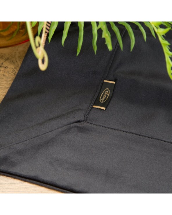Bieżnik 40x140 Velvet czarny Eurofirany Bieżnik 40x140 Velvet czarny Eurofirany