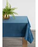 Obrus 145x300 Velvet granatowy Eurofirany