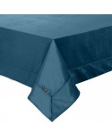 Obrus 145x350 Velvet granatowy Eurofirany