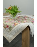 Obrus 100x100 Cho 1175 oliwkowy Eurofirany