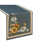 Serwetka 40x100 Cho 45 niebieska Eurofirany