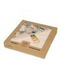 Okrycie kąpielowe bambusowe 100x100 Bamboo Design 16 BabyMatex