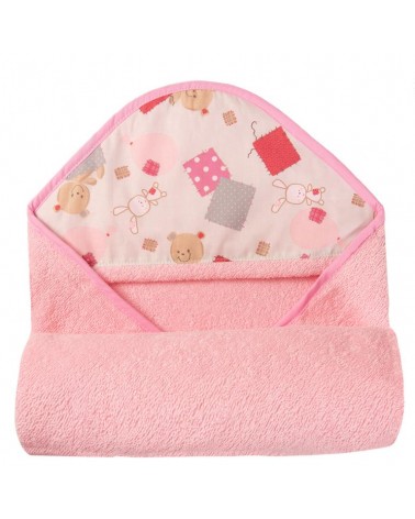 Okrycie kąpielowe bawełniane 100x100 Maxi Print 10A BabyMatex