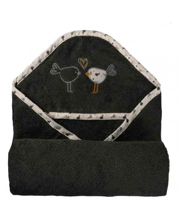 Okrycie kąpielowe bawełniane 100x100 Maxi Plus Birds 44 BabyMatex