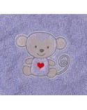 Okrycie kąpielowe bambusowe 100x100 Bamboo 24 BabyMatex
