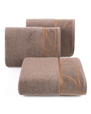 Ręcznik bawełna 70x140 Alisma 2 brązowy Eurofirany