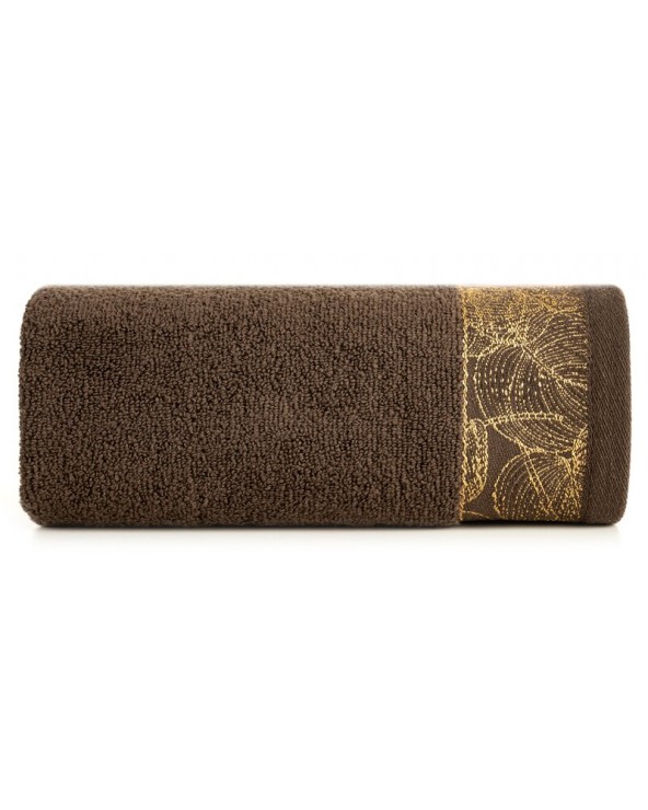 Ręcznik bawełna 50x90 Agis 06 brązowy Eurofirany