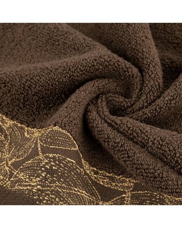 Ręcznik bawełna 50x90 Agis 06 brązowy Eurofirany