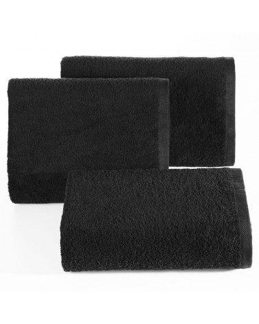 Ręcznik bawełna 100x150 Gładki 2 czarny Eurofirany 