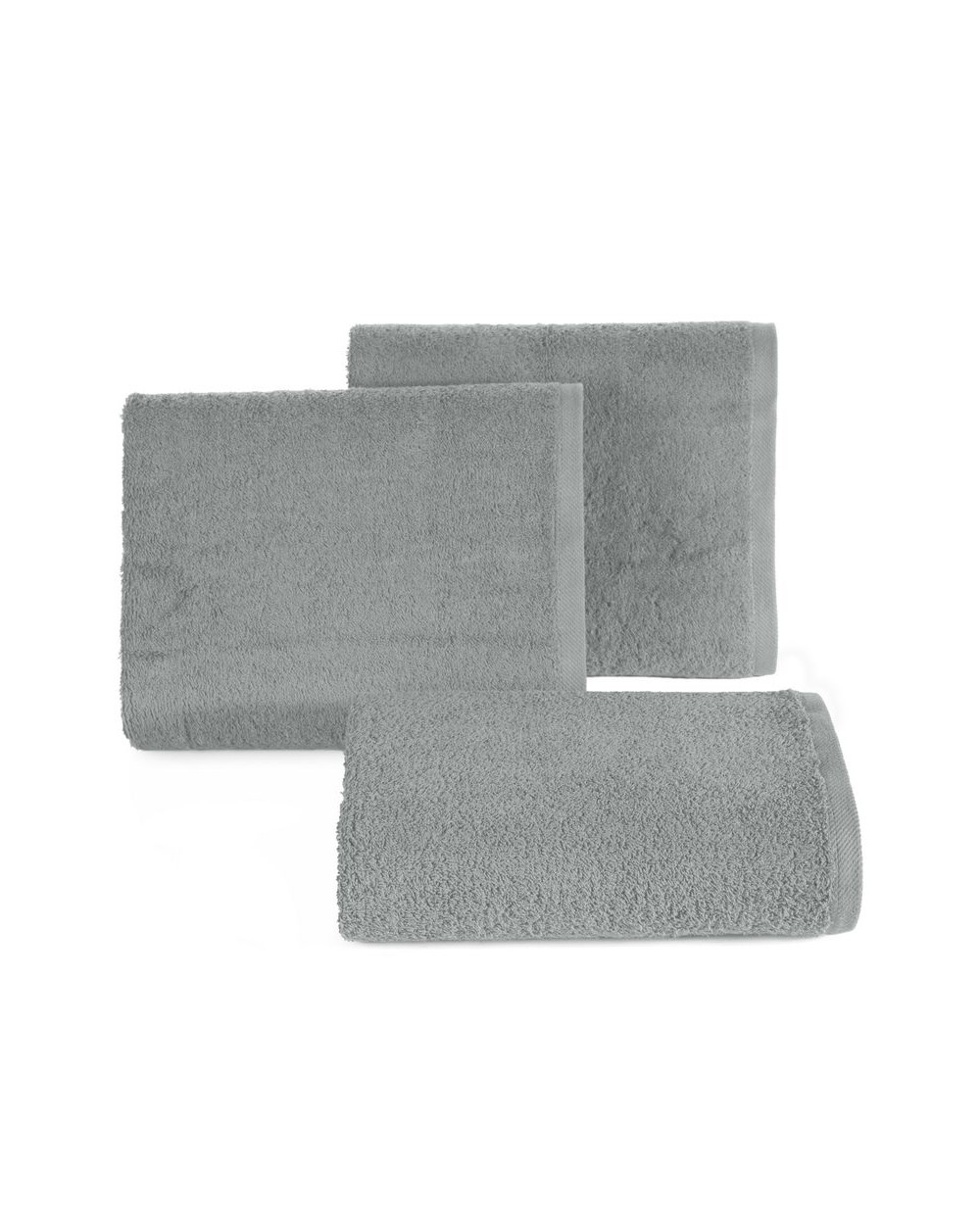 Ręcznik bawełna 70x140 Gładki 2 stalowy Eurofirany