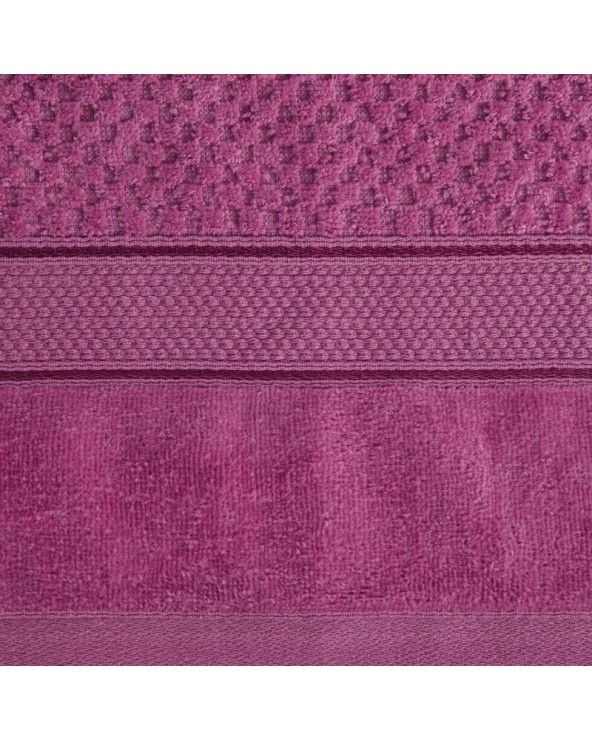 Ręcznik bawełna 70x140 Jessi 09 amarantowy Eurofirany
