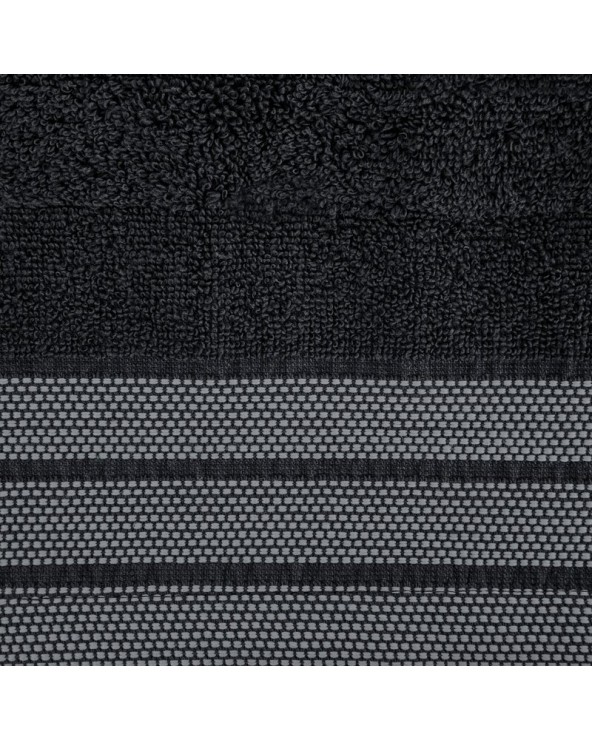 Ręcznik bawełna 30x50 Pati 08 czarny Eurofirany