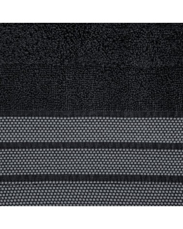 Ręcznik bawełna 30x50 Pati 08 czarny Eurofirany