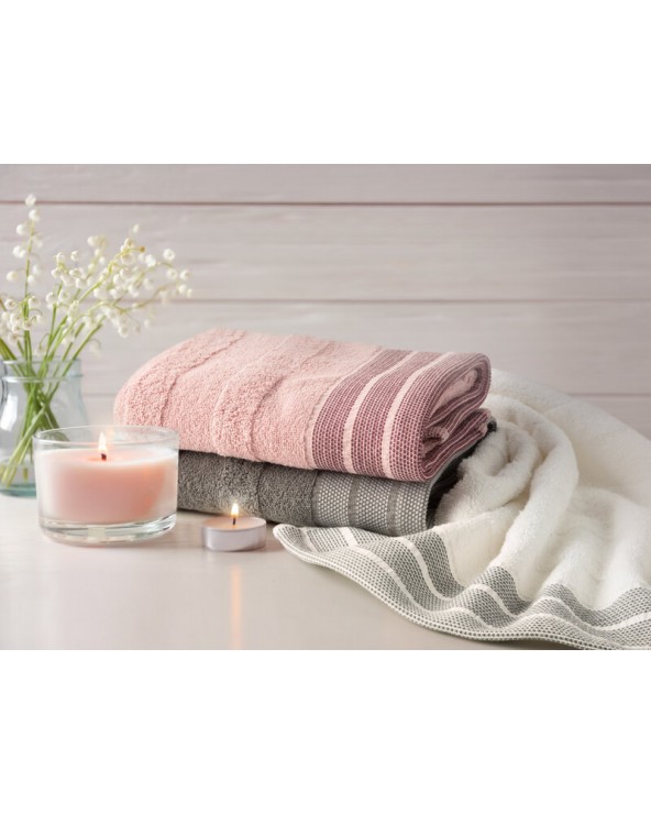 Ręcznik bawełna 30x50 Pati 08 czarny Eurofirany