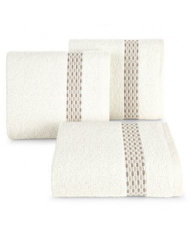 Ręcznik bawełna 30x50 Rivia 02 kremowy Eurofirany
