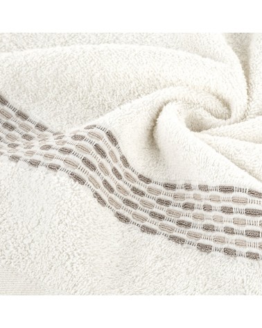Ręcznik bawełna 30x50 Rivia 02 kremowy Eurofirany