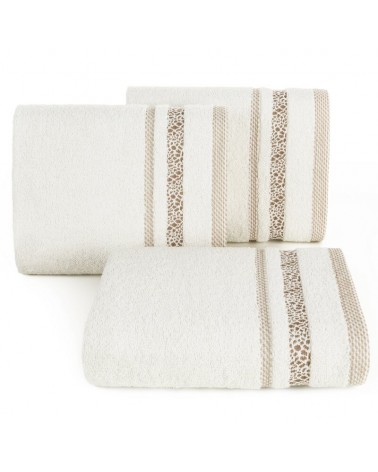 Ręcznik bawełna 30x50 Tessa 01 kremowy Eurofirany