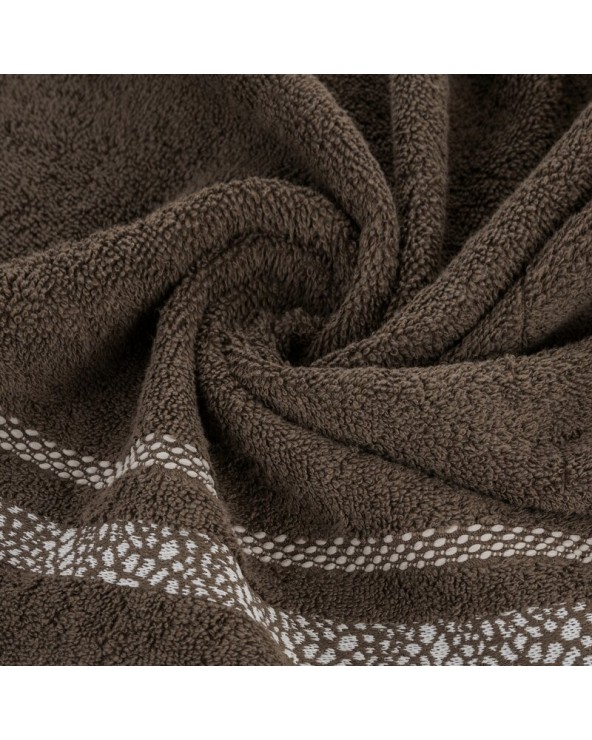 Ręcznik bawełna 30x50 Tessa 04 brązowy Eurofirany