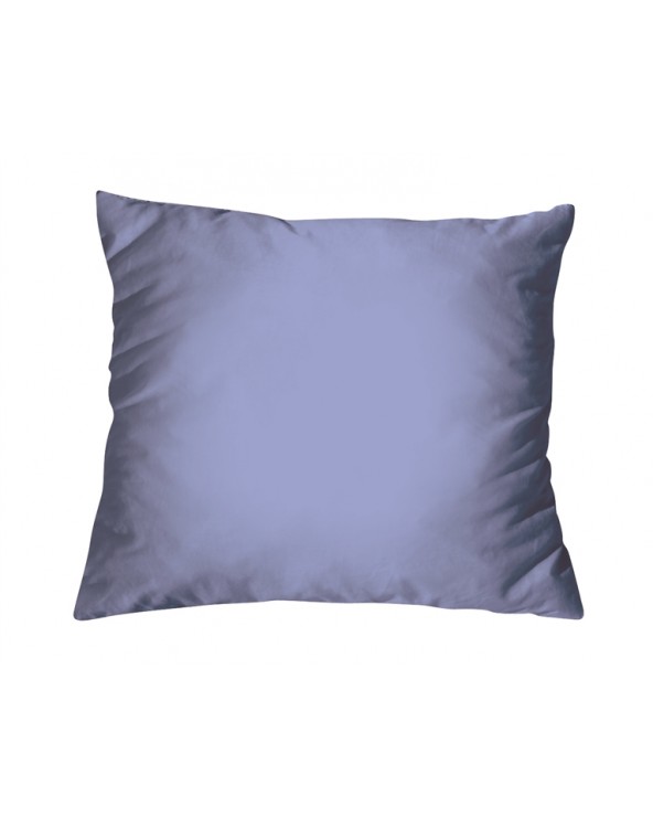 Poszewka satyna bawełniana 40x40 Jedn light blue Greno