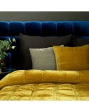 Poszewka velvet 45x45 Kristin 2 miodowa Eurofirany