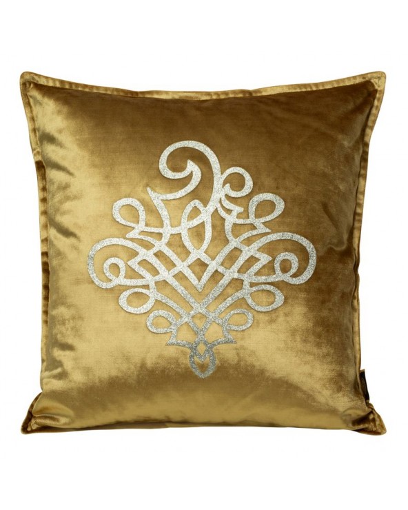 Poszewka velvet 45x45 Royal 3 złota Eurofirany