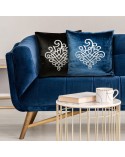 Poszewka velvet 45x45 Royal 3 złota Eurofirany