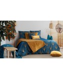 Poduszka velvet 50x50 Velvet 28 miodowa Eurofirany