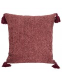 Poszewka pluszowa 45x45 Morocco 1 ceglasta Eurofirany