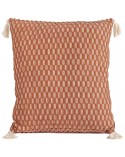 Poszewka płócienna 60x60 Morocco 5C ceglasta Eurofirany 