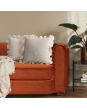 Poszewka lniana 45x45 Seville kremowa Eurofirany