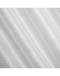 Firana 300x160 Sibel biała/srebrna Eurofirany