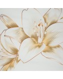 Pościel makosatyna bawełniana 160x200 + 2x70x80 Blanca 11 Eurofirany 