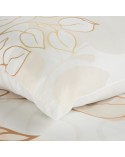 Pościel makosatyna bawełniana 160x200 + 2x70x80 Blanca 7 Eurofirany 