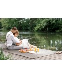 Koc piknikowy 130x150 Piknik 4 brązowy Eurofirany 