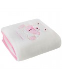 Kocyk Pierre Cardin 110x140 Baby 2 różowy Eurofirany 