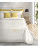 Koc akrylowy PIERRE CARDIN Clara 220x240 kremowy Eurofirany