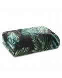 Narzuta velvet 170x210 Dawosa czarna/zielona  Eurofirany 