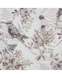 Narzuta velvet 220x240 Poly biała/beżowa Eurofirany 