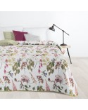 Narzuta velvet 220x240 Rosa biała/zielona Eurofirany 