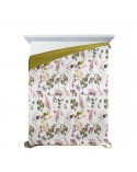 Narzuta velvet 220x240 Rosa biała/zielona Eurofirany 