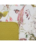 Narzuta velvet 220x240 Rosa biała/zielona Eurofirany 