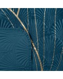 Narzuta velvet 220x240 Lotos 7 granatowa/złota Eurofirany 