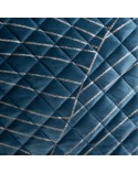 Narzuta velvet 220x240 Musa 2 granatowa/złota Eurofirany