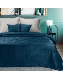 Narzuta velvet 200x220 Luiz 4 granatowa Eurofirany