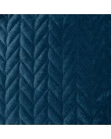 Narzuta velvet 200x220 Luiz 4 granatowa Eurofirany